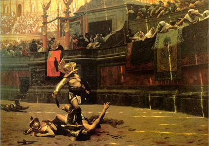 image of a roman gladiator